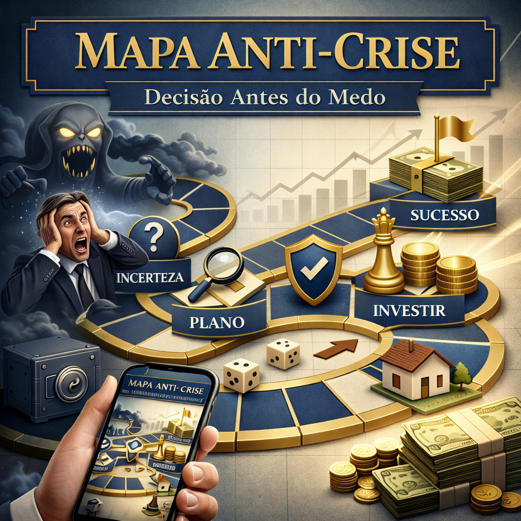 Mapa Anti-Crise: Decisão antes do medo